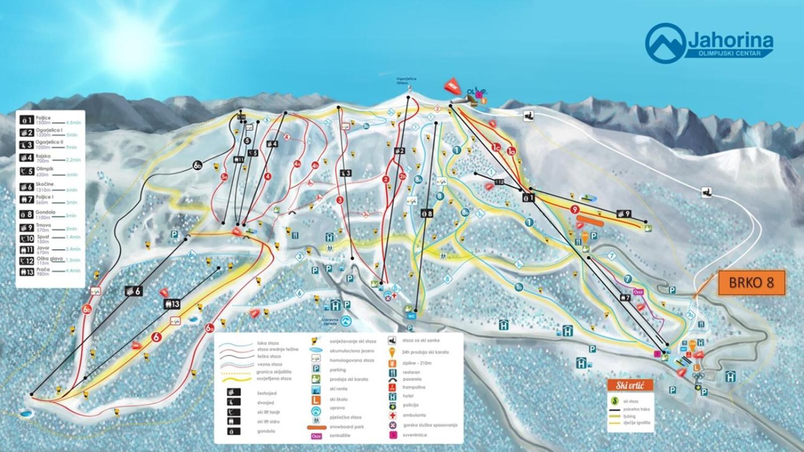 Brko 8 - Lazy Skiing Retreat Jahorina Zewnętrze zdjęcie